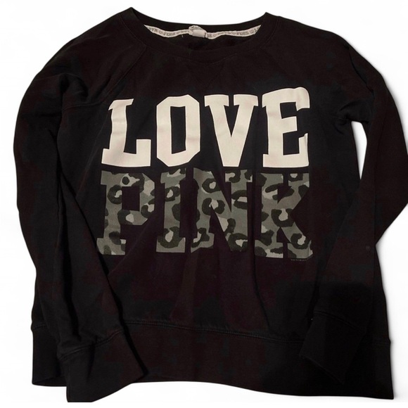 PINK Victoria's Secret Jackets & Blazers - vs pink leopard hoodie